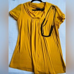 NY&Co Sheer Sleeve Shirt